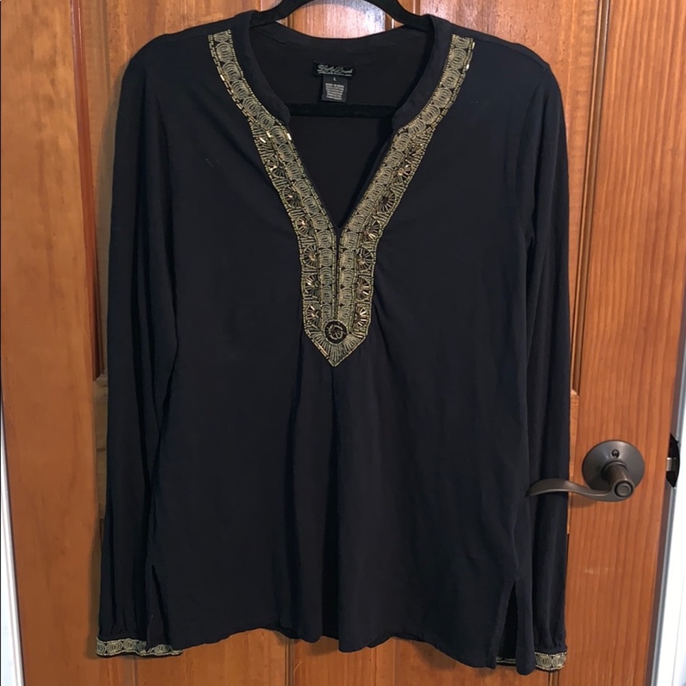 Black Lucky Brand long sleeve shirt